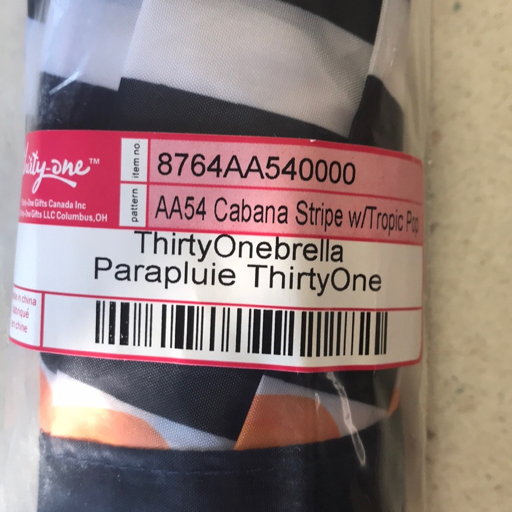 Thirty one umbrella